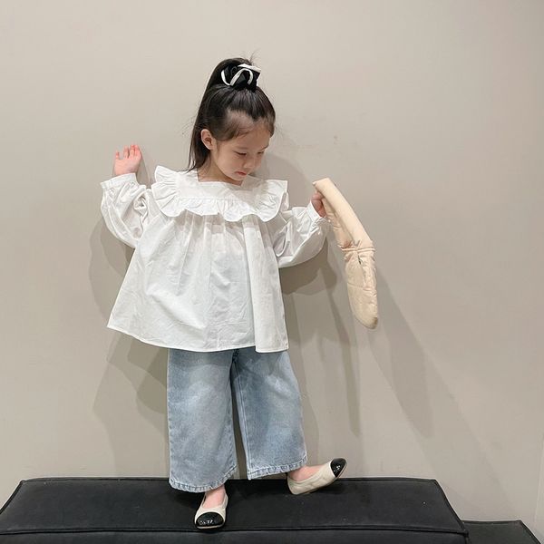 kids shirts kids baby blouse girls spring summer solid ruffles long sleeve pleated shirt toddler clothing children costumes 230317, White;black
kids shirts kids baby blouse girls spring summer solid ruffles long sleeve pleated shirt toddler clothing children costumes 230317, White;black