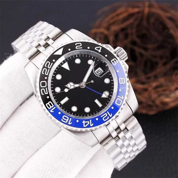 luxury rolax designer watch ceramic bezel crystal stainless steel band automatic mechanical men's wholesale and retail ayw cszi, Slivery;black
luxury rolax designer watch ceramic bezel crystal stainless steel band automatic mechanical men's wholesale and retail ayw cszi, Slivery;black