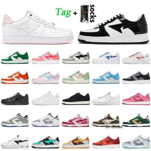 2023 with socks 2022 bapestas casual shoes fashion bapesta sk8 sta abc color camo women mens trainers patent leather black white pastel pack
2023 with socks 2022 bapestas casual shoes fashion bapesta sk8 sta abc color camo women mens trainers patent leather black white pastel pack