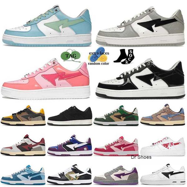 bapestas baped sk8 sta fashion designer bapesta casual shoes patent leather black blue orange color camo combo white pink pastel pink abc
bapestas baped sk8 sta fashion designer bapesta casual shoes patent leather black blue orange color camo combo white pink pastel pink abc