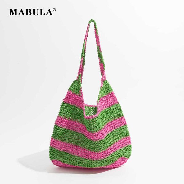 fashion striped beach hobo purse for women straw woven shoulder shopper bag 2023 trend lightweight travel tote 230315
fashion striped beach hobo purse for women straw woven shoulder shopper bag 2023 trend lightweight travel tote 230315