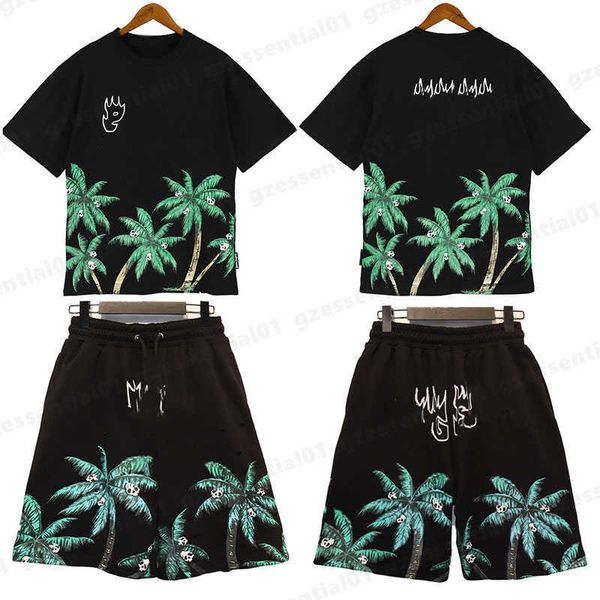 palms print t shirt and shorts tracksuits two-piece sets summer fashion beach vacation tees skull pattern letter logo loose short-sleeved de, White;black
palms print t shirt and shorts tracksuits two-piece sets summer fashion beach vacation tees skull pattern letter logo loose short-sleeved de, White;black