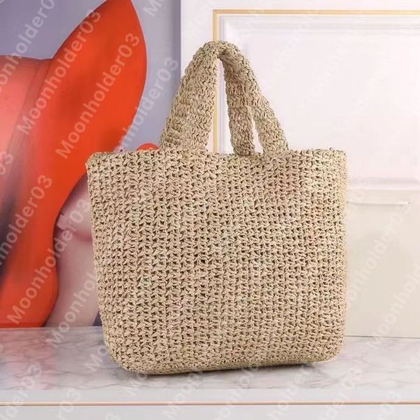 

designer tote bags summer bedding bag straw petit sac raffia women luxury handbags knitting hand shoulder sac de luxe holiday beach crochet