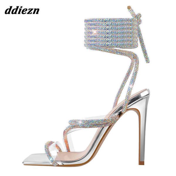 crystal cross tied high heels sandals for women new 2023 silver fashion rhinestones party ladies pumps shoes female sandal 0316, Black
crystal cross tied high heels sandals for women new 2023 silver fashion rhinestones party ladies pumps shoes female sandal 0316, Black