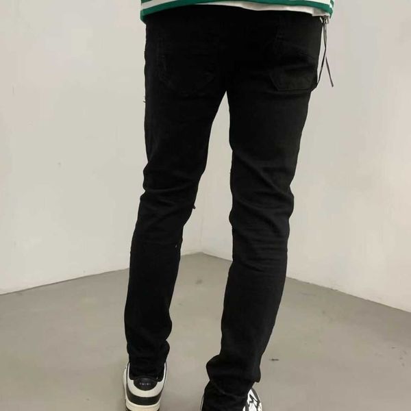 jeans mens am1r1 trousers pants mirri ripped fashion designer brand new men's white embroidery patch elastic slim denim hip hop high uh, Blue
jeans mens am1r1 trousers pants mirri ripped fashion designer brand new men's white embroidery patch elastic slim denim hip hop high uh, Blue