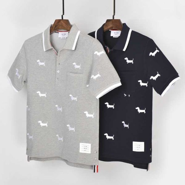 summer new puppy embroidery bonzero polo shirt small neck short sleeve t-shirt men's fashion trend, Black;brown
summer new puppy embroidery bonzero polo shirt small neck short sleeve t-shirt men's fashion trend, Black;brown