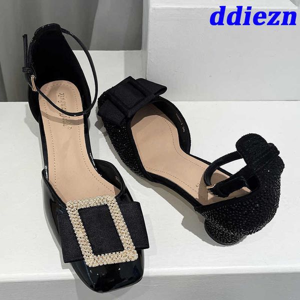 round heels sandals shoes for women 2023 fashion rhinestones female footwear square toe shallow ladies heels pumps shoes 0316, Black
round heels sandals shoes for women 2023 fashion rhinestones female footwear square toe shallow ladies heels pumps shoes 0316, Black