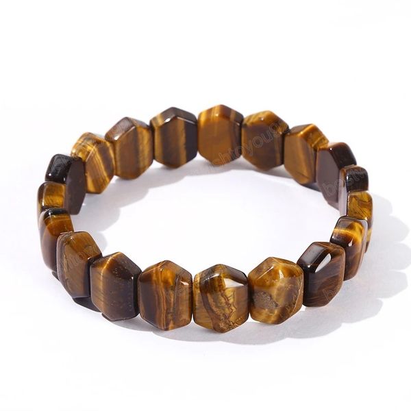 natural stone yellow tiger eyes stone hexagon shape bangles women men fashion energy stretch chain rectangle charm bracelets, Golden;silver
natural stone yellow tiger eyes stone hexagon shape bangles women men fashion energy stretch chain rectangle charm bracelets, Golden;silver