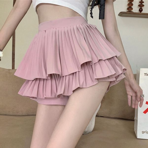 skirts wenfly fashion mini miniskirt pink high low waist white tennis chiffon pleated student slim casual tull skirt 230317, Black
skirts wenfly fashion mini miniskirt pink high low waist white tennis chiffon pleated student slim casual tull skirt 230317, Black