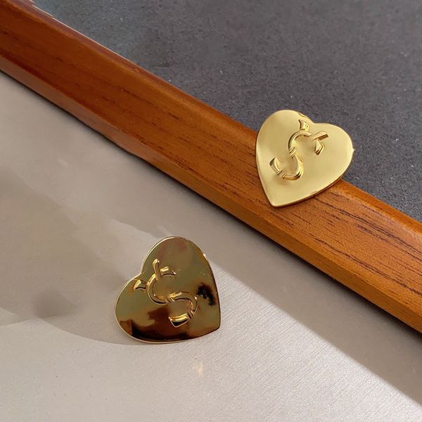 gold heart love charm letter geometry design ear stud women polished mirror smooth earrings, Golden
gold heart love charm letter geometry design ear stud women polished mirror smooth earrings, Golden