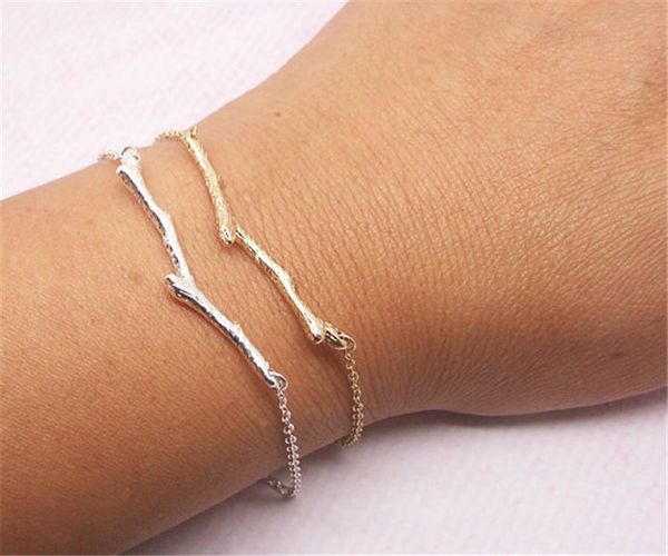 30pcs gold silver simple tree branch bracelet nature woodland olive bar twig bracelet botanical plant limb bracelets, Golden;silver
30pcs gold silver simple tree branch bracelet nature woodland olive bar twig bracelet botanical plant limb bracelets, Golden;silver