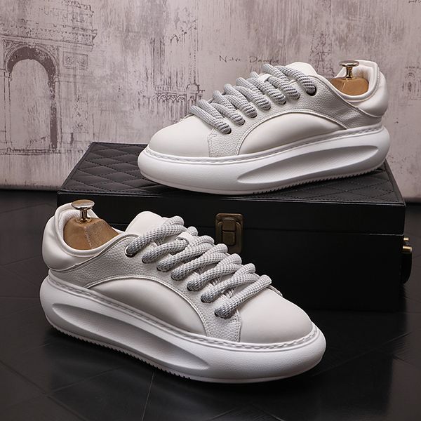 chunky sneakers men soft sole running shoes fashion casual microfiber leather breathable height increased platform board shoes, Black
chunky sneakers men soft sole running shoes fashion casual microfiber leather breathable height increased platform board shoes, Black