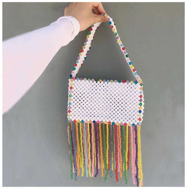 acrylic women's bag mixed color tassel beaded shoulder beauty design girls' multi-flower s 230304
acrylic women's bag mixed color tassel beaded shoulder beauty design girls' multi-flower s 230304
