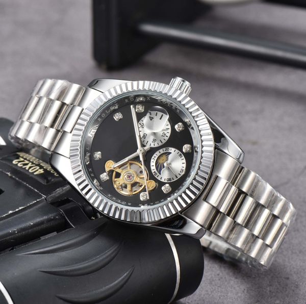 2023 new fashion men watch tourbillon voluntarily mechanical automatic watch classic natural watches gentleman business, Slivery;brown
2023 new fashion men watch tourbillon voluntarily mechanical automatic watch classic natural watches gentleman business, Slivery;brown