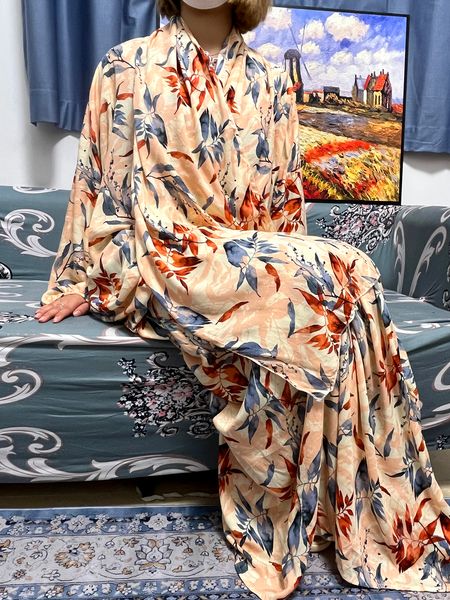 ethnic clothing muslim rayon abayas for women ramadan prayer dubai turkey middle east femme robe floral loose african dress turban attached, Red
ethnic clothing muslim rayon abayas for women ramadan prayer dubai turkey middle east femme robe floral loose african dress turban attached, Red