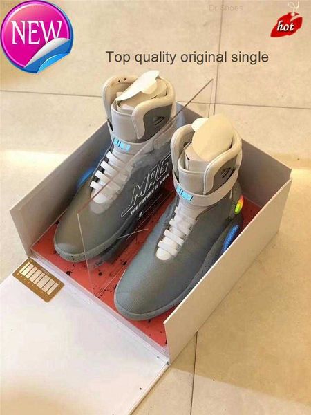 2023 2020 automatic laces air mag back to the future glow in the dark gray basketball shoes marty mcfly's led shoes lighting mags black
2023 2020 automatic laces air mag back to the future glow in the dark gray basketball shoes marty mcfly's led shoes lighting mags black