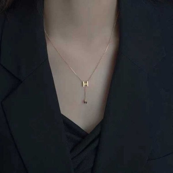 pendant necklaces strands strings s925 sterling silver necklace female h letter light luxury ins minority sweater chain pendant temperament
pendant necklaces strands strings s925 sterling silver necklace female h letter light luxury ins minority sweater chain pendant temperament