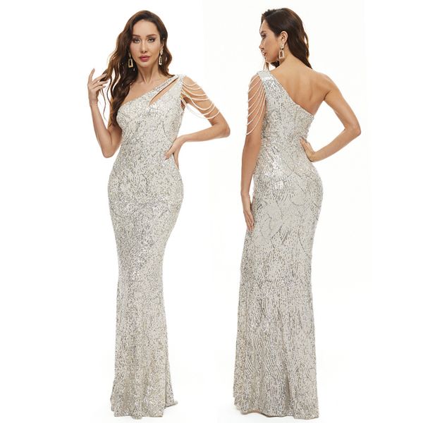 women's sequin prom dress one shoulder maxi dress gowns and evening dresses for party wedding guest wholesaler mkl316, Black;pink
women's sequin prom dress one shoulder maxi dress gowns and evening dresses for party wedding guest wholesaler mkl316, Black;pink