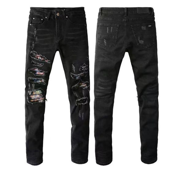designer jeans holes jean men embroidery quilting ripped woman trendy brand fashion straight pants distrressed patchwork jeans for1533628, Blue
designer jeans holes jean men embroidery quilting ripped woman trendy brand fashion straight pants distrressed patchwork jeans for1533628, Blue