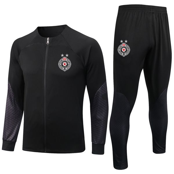 2023 fk partizan soccer mens tracksuits sportswear sets sports casual sweatershirts sweatpants jackets pants football training suits kits si, Gray
2023 fk partizan soccer mens tracksuits sportswear sets sports casual sweatershirts sweatpants jackets pants football training suits kits si, Gray