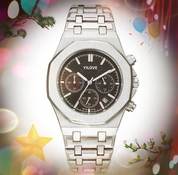 recommended men's chronograph no-mechanical quartz watch stainless steel band men clock full functional six pins riginal clasp analog c, Slivery;brown
recommended men's chronograph no-mechanical quartz watch stainless steel band men clock full functional six pins riginal clasp analog c, Slivery;brown