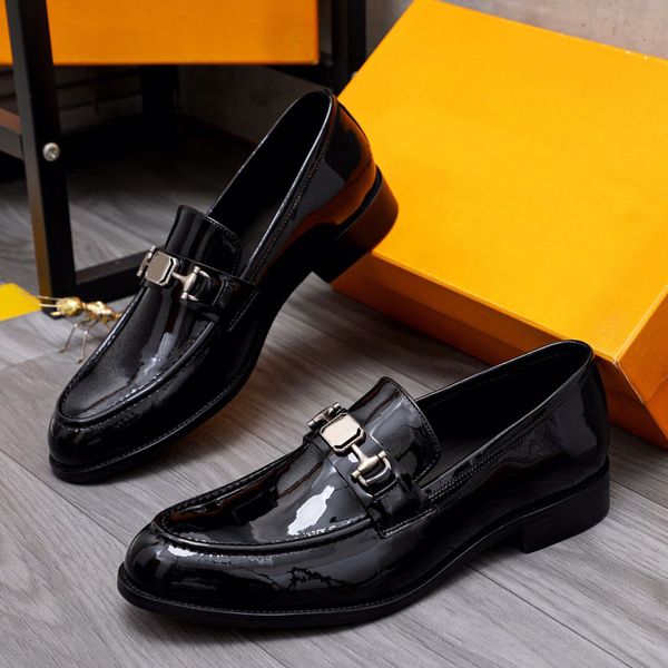 2023 mens designer dress shoes wedding formal spring party business oxfords male brand slip on casual loafers size 38-44, Black
2023 mens designer dress shoes wedding formal spring party business oxfords male brand slip on casual loafers size 38-44, Black