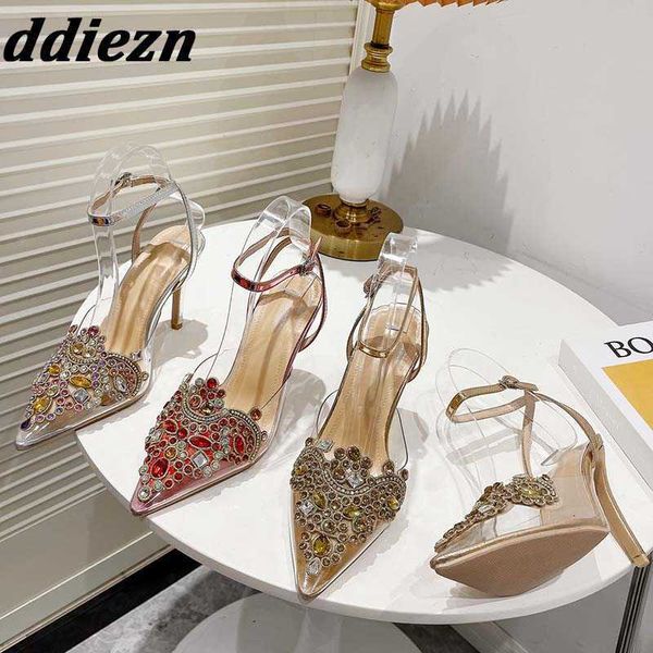 2023 new fashion buckle strap women high heels sandals rhinestones ladies pumps crystal shoes casual shallow female sandal 0316, Black
2023 new fashion buckle strap women high heels sandals rhinestones ladies pumps crystal shoes casual shallow female sandal 0316, Black