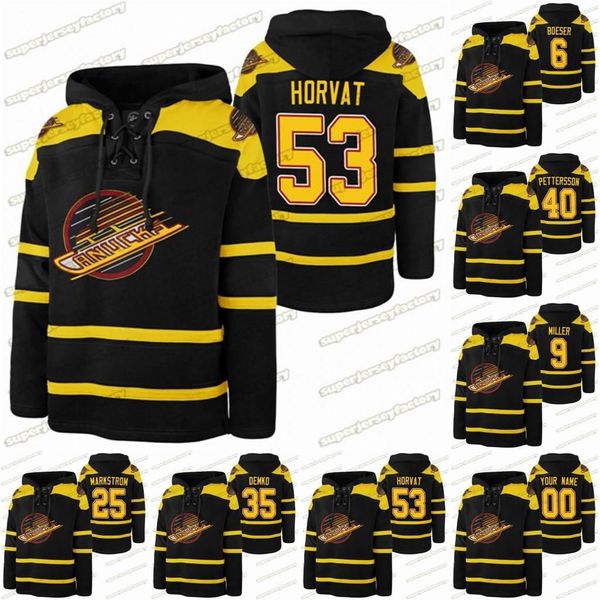 hockey custom vancouver canucks vintage black hoodie bo horvat brock boeser elias pettersson j. t. miller jacob markstrom thatcher demko jer, Black;red
hockey custom vancouver canucks vintage black hoodie bo horvat brock boeser elias pettersson j. t. miller jacob markstrom thatcher demko jer, Black;red