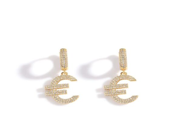 18k gold plated iced out euro symbol earring stud earrings for men women hip hop jewelry gift2136204, Golden;silver
18k gold plated iced out euro symbol earring stud earrings for men women hip hop jewelry gift2136204, Golden;silver