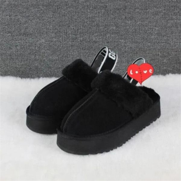 man women increase snow slippers soft comfortable sheepskin keep warm slippers girl beautiful gift transshipment cotton slippers, Black
man women increase snow slippers soft comfortable sheepskin keep warm slippers girl beautiful gift transshipment cotton slippers, Black