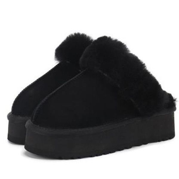 box australia new pattern thick soled slippers classic warm boots womens mini half snow boot winter full fur fluffy furry satin ankle bootss, Black
box australia new pattern thick soled slippers classic warm boots womens mini half snow boot winter full fur fluffy furry satin ankle bootss, Black