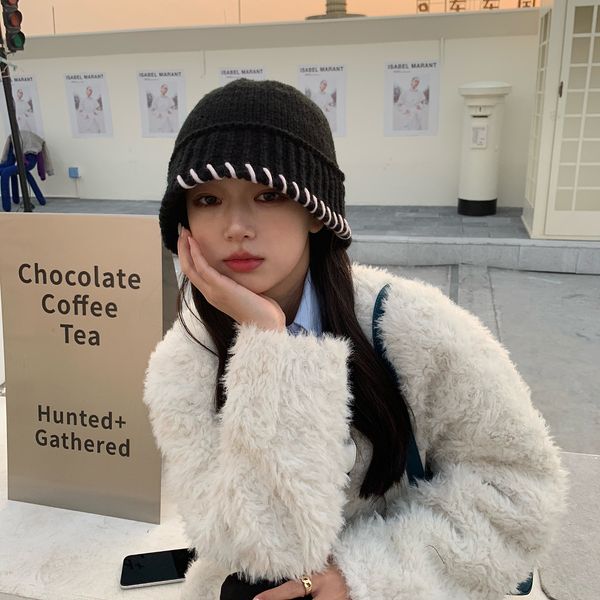 wide brim hats bucket hats thick cashmere knitted hat women's warm woolen fisherman hat hiphop skullies cap costume accessory gifts win, Blue;gray
wide brim hats bucket hats thick cashmere knitted hat women's warm woolen fisherman hat hiphop skullies cap costume accessory gifts win, Blue;gray