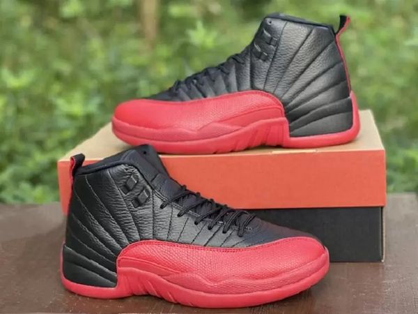 jumpman 12 high basketball shoes retro flu game black varsity red fashion og designer sneakers with original box
jumpman 12 high basketball shoes retro flu game black varsity red fashion og designer sneakers with original box