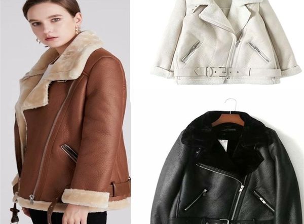 womens jackets warm womens winter motorcycle velvet jacket female short lapels fur thick korean version plus velvet jacket bomber 1907508, Black;brown
womens jackets warm womens winter motorcycle velvet jacket female short lapels fur thick korean version plus velvet jacket bomber 1907508, Black;brown