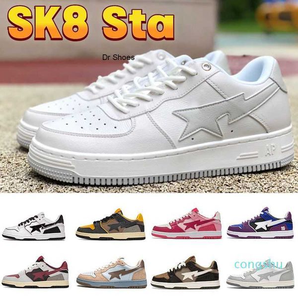 sk8 sta casual shoes court bapesta designer nigo men women sneaker abc camo pink blue vintage beige indigo brown
sk8 sta casual shoes court bapesta designer nigo men women sneaker abc camo pink blue vintage beige indigo brown
