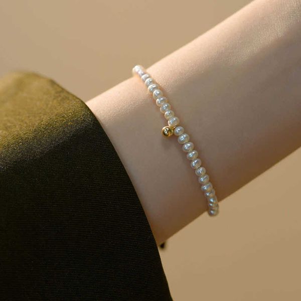 korean version simple pearl small gold bean bracelet for female minority design high level sense of girlfriends' hand string red ins, Black
korean version simple pearl small gold bean bracelet for female minority design high level sense of girlfriends' hand string red ins, Black