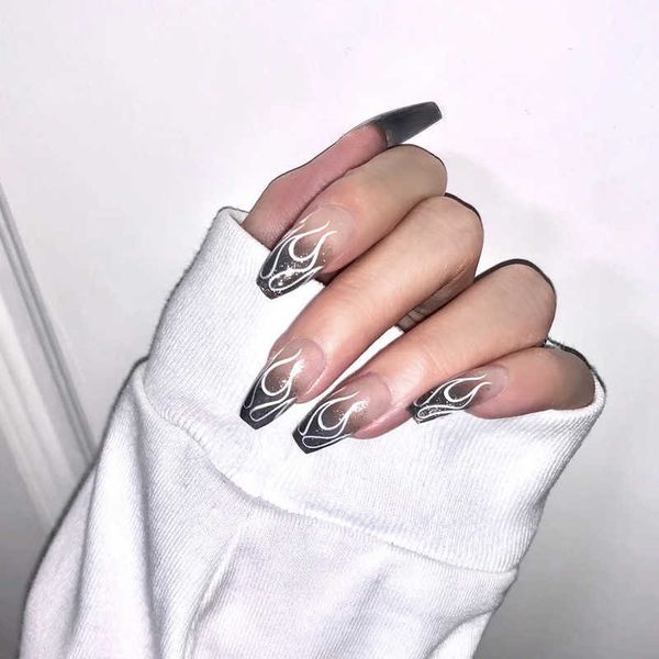 false nails fake nail stick wear finished piece enhancement dark flame n7 230317, Red;gold
false nails fake nail stick wear finished piece enhancement dark flame n7 230317, Red;gold