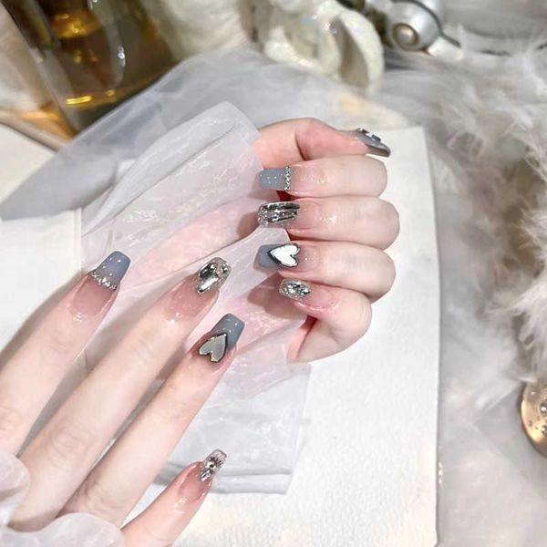 false nails b528 beimu love enhancement blue gradual fashion style ballet advanced handmade ptherapy wearing 230317, Red;gold
false nails b528 beimu love enhancement blue gradual fashion style ballet advanced handmade ptherapy wearing 230317, Red;gold