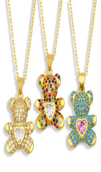 love heart teddy bear necklaces 18k gold plated iced out cz pendant fashion party jewelry gift women cubic zirconia rhinestone ani4002062, Silver
love heart teddy bear necklaces 18k gold plated iced out cz pendant fashion party jewelry gift women cubic zirconia rhinestone ani4002062, Silver