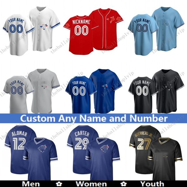 custom men baseball jerseys 27 vladimir guerrero jr. jersey 11 bo bichette alejandro kirk alek manoah 26 matt chapman george springer drury, Black;red
custom men baseball jerseys 27 vladimir guerrero jr. jersey 11 bo bichette alejandro kirk alek manoah 26 matt chapman george springer drury, Black;red