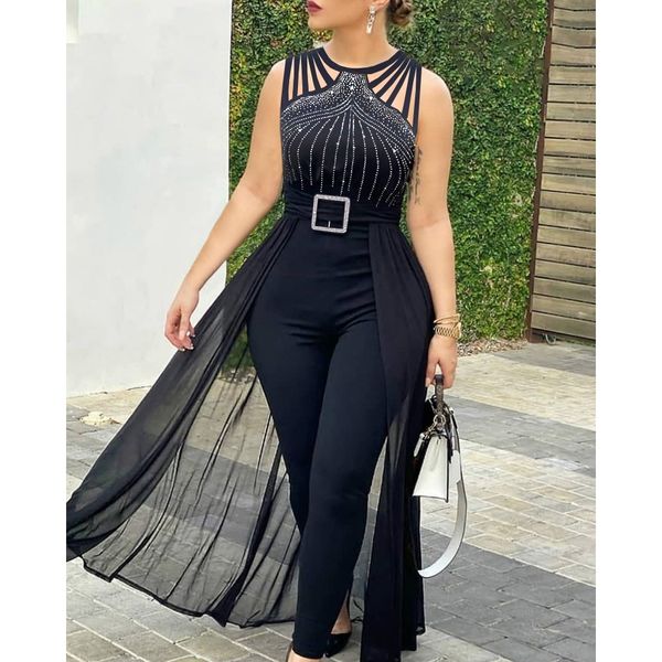 women s two piece pants casual women sheer mesh sleeveless jumpsuit fashion femme elegant lady solid round neck streetwear 230317, White
women s two piece pants casual women sheer mesh sleeveless jumpsuit fashion femme elegant lady solid round neck streetwear 230317, White