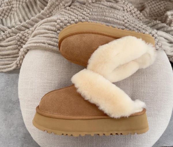 box australia new pattern thick soled slippers classic warm boots womens mini half snow boot winter full fur fluffy furry satin ankle bootss, Black
box australia new pattern thick soled slippers classic warm boots womens mini half snow boot winter full fur fluffy furry satin ankle bootss, Black