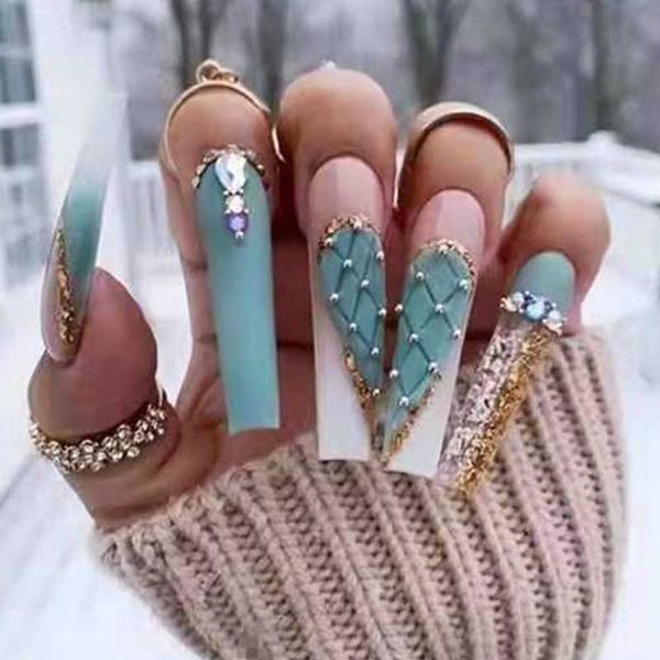 false nails nail patch finished nail haze green checkered diamond ballet wearing enhancement 230317, Red;gold
false nails nail patch finished nail haze green checkered diamond ballet wearing enhancement 230317, Red;gold