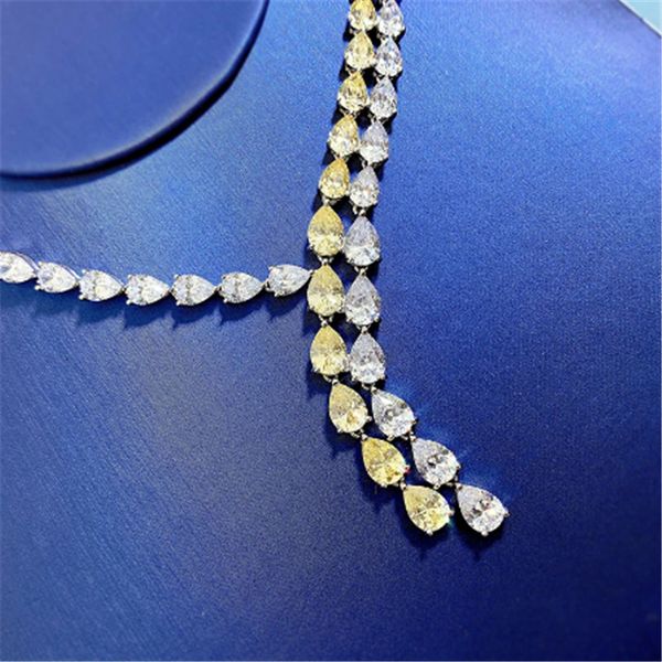 valuable pear cut z diamond necklace 925 sterling silver party wedding chocker necklace for women bridal pendant jewelry
valuable pear cut z diamond necklace 925 sterling silver party wedding chocker necklace for women bridal pendant jewelry