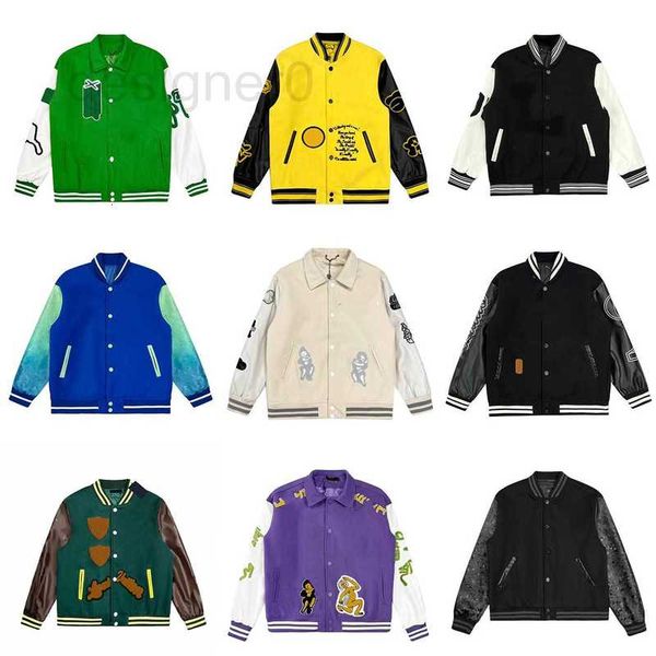 men's jackets designer mens jackets baseball varsity jacket letter stitching embroidery autumn and winter men loose causal outwear coat, Black;brown
men's jackets designer mens jackets baseball varsity jacket letter stitching embroidery autumn and winter men loose causal outwear coat, Black;brown