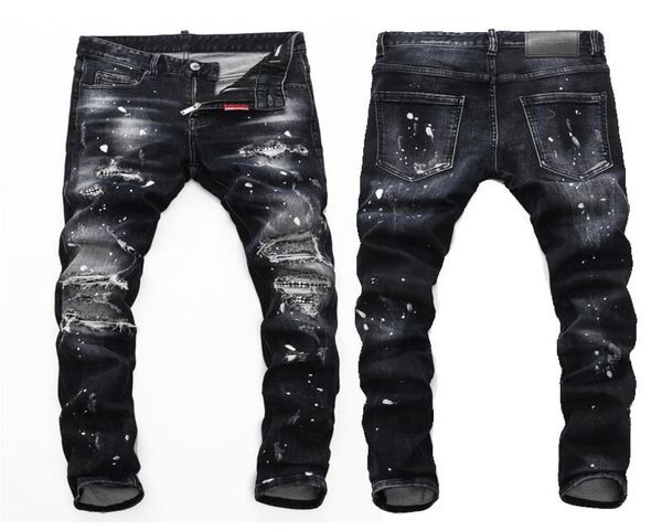 men039s jeans european nightclub style brand black italy luxury men denim trousers patchwork slim letter pencil pants for6579680, Blue
men039s jeans european nightclub style brand black italy luxury men denim trousers patchwork slim letter pencil pants for6579680, Blue