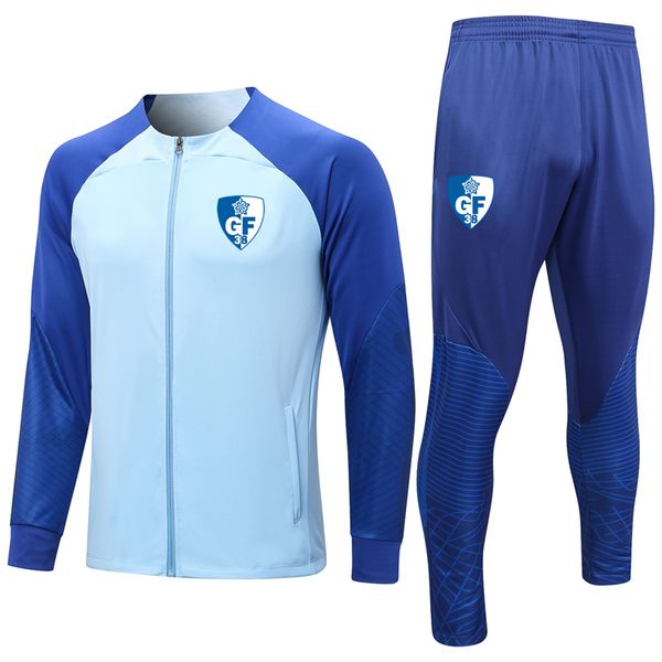 2023 grenoble foot soccer mens tracksuits sportswear sets sports casual sweatershirts sweatpants jackets pants football training suits kits, Gray
2023 grenoble foot soccer mens tracksuits sportswear sets sports casual sweatershirts sweatpants jackets pants football training suits kits, Gray