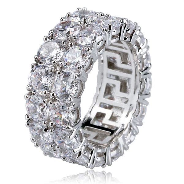 hip hop iced out copper gold silver color plated micro pave cz stone 2 row round ring men women charm jewelry234e
hip hop iced out copper gold silver color plated micro pave cz stone 2 row round ring men women charm jewelry234e