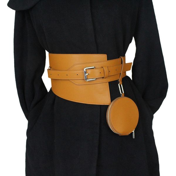 belts fashionable women irregular wide waist sealed leather small round bag belt for women's hanging bag belt 230316, Black;brown
belts fashionable women irregular wide waist sealed leather small round bag belt for women's hanging bag belt 230316, Black;brown