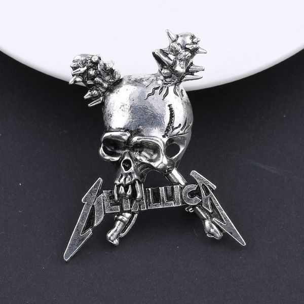 skull head metal brooch punk fantastic skeleton dark black accessory cute anime movies games hard enamel pins collect metal cartoon brooch, Blue
skull head metal brooch punk fantastic skeleton dark black accessory cute anime movies games hard enamel pins collect metal cartoon brooch, Blue